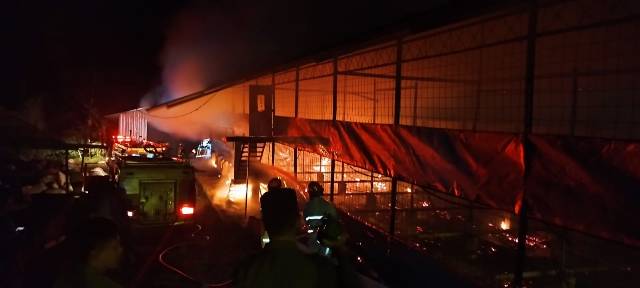 KEBAKARAN KANDANG AYAM DI DSN. BUDAN DS. PECEKELAN KEC. SAPURAN KAB. WONOSOBO,